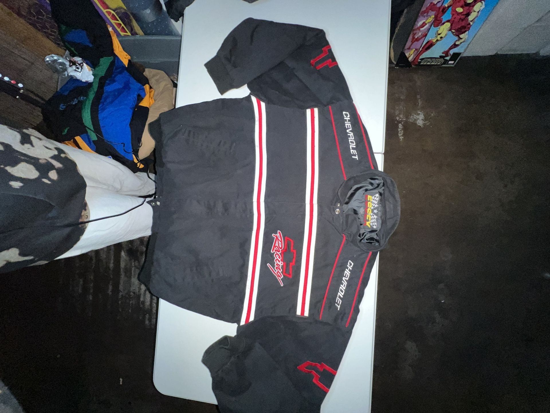 Vintage Essex Chevrolet Racing NASCAR Jacket 7