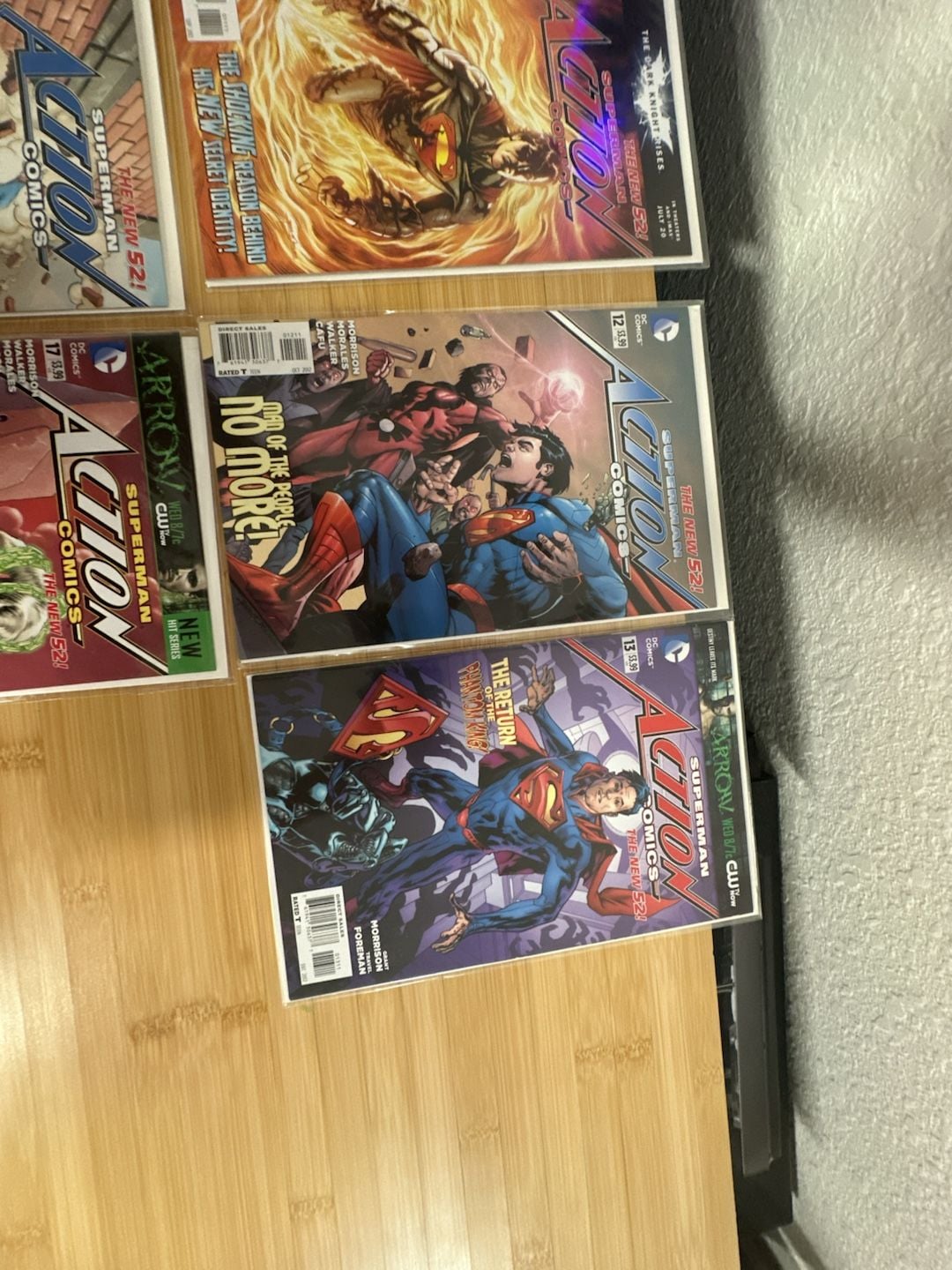 DC Comics The New 52 Superman Action Comics Issues #8-17 Lot of 10 3