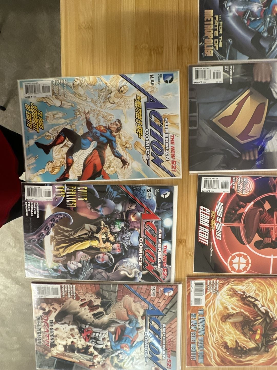 DC Comics The New 52 Superman Action Comics Issues #8-17 Lot of 10 4