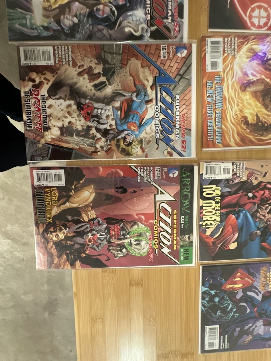 DC Comics The New 52 Superman Action Comics Issues #8-17 Lot of 10 5