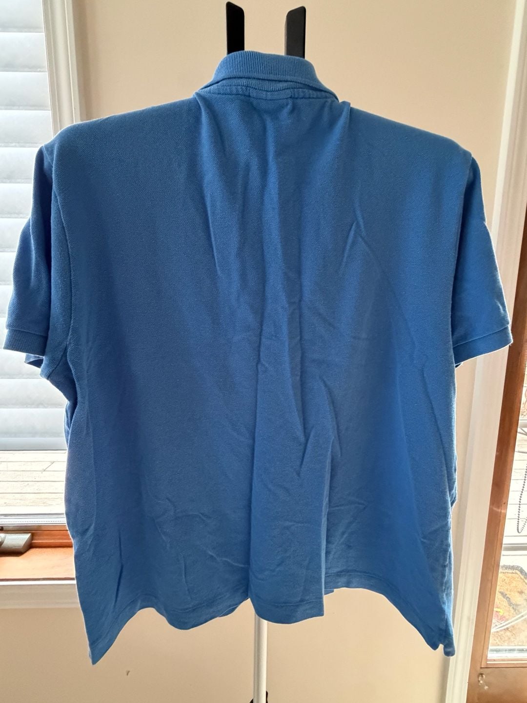 Lacoste Men's Classic Fit Pique Polo Shirt Blue Size 6 9