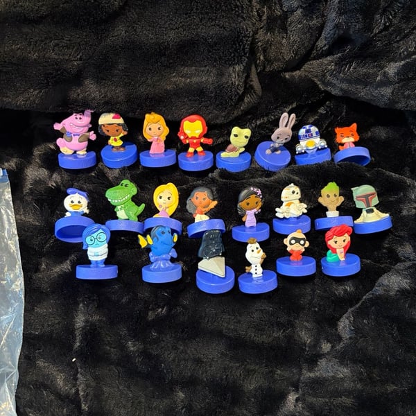 Lot of 22 Disney 70th Anniversary Disneyland Figures 2025