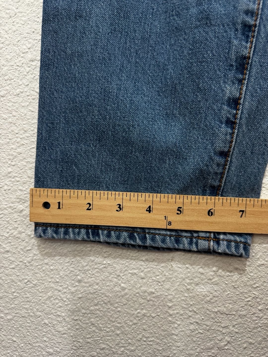 Gap Denim Straight Leg Jeans Blue Wash 30x30 7