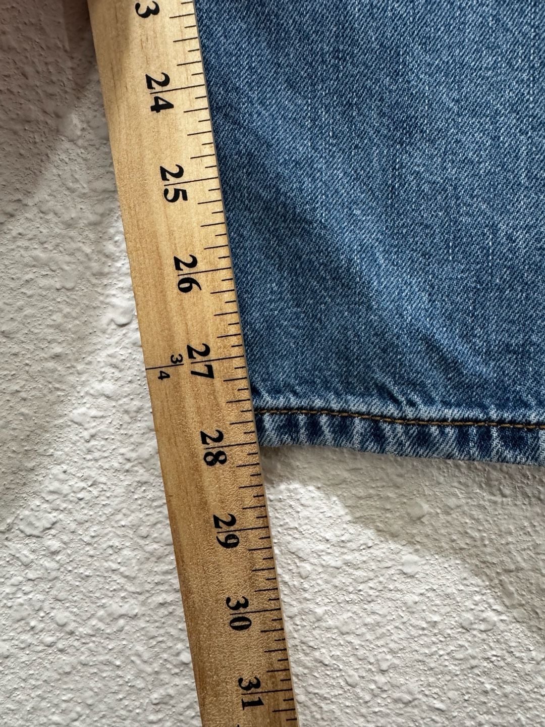 Gap Denim Straight Leg Jeans Blue Wash 30x30 8