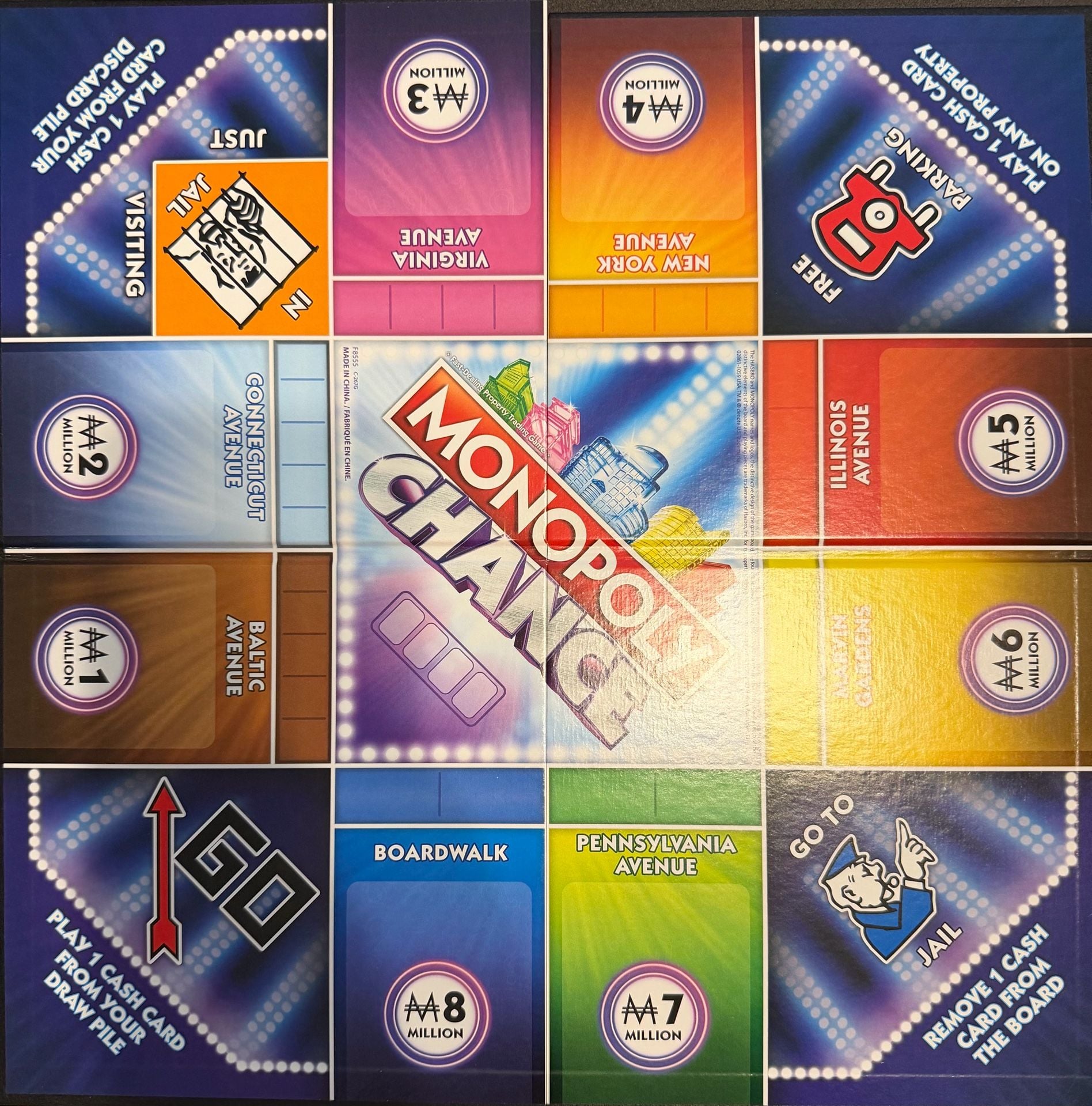 Monopoly Chance Fast-Paced Property Trading Board Game 2