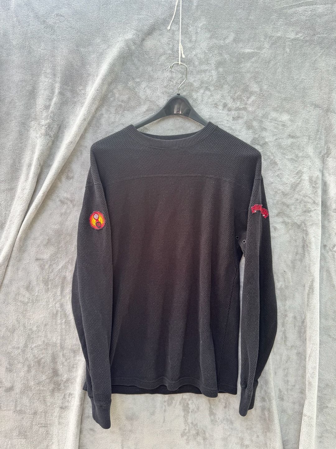 Vintage Independent Truck Co. Thermal Waffle Knit Long Sleeve Shirt 2