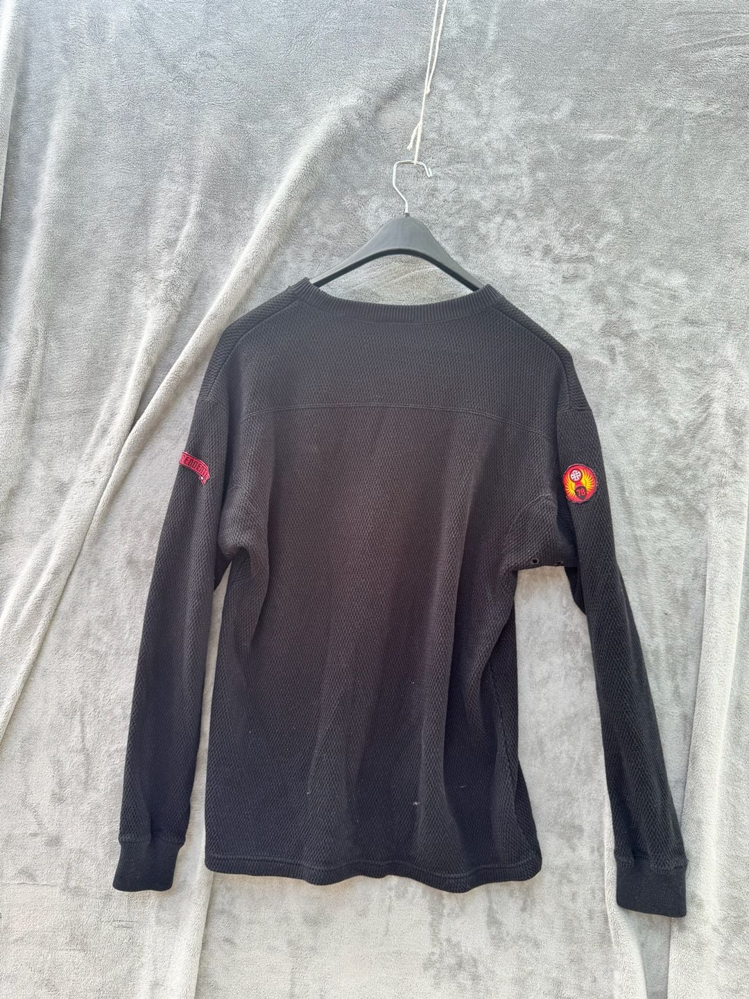 Vintage Independent Truck Co. Thermal Waffle Knit Long Sleeve Shirt 3