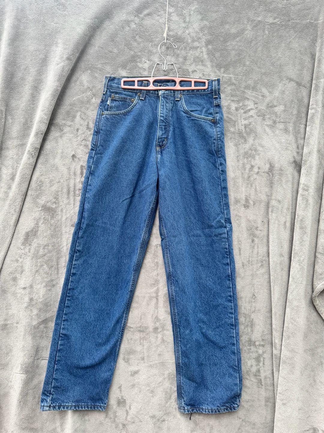 Carhartt B172 DST Flannel Lined Relaxed Fit Denim Jeans 29x32 2