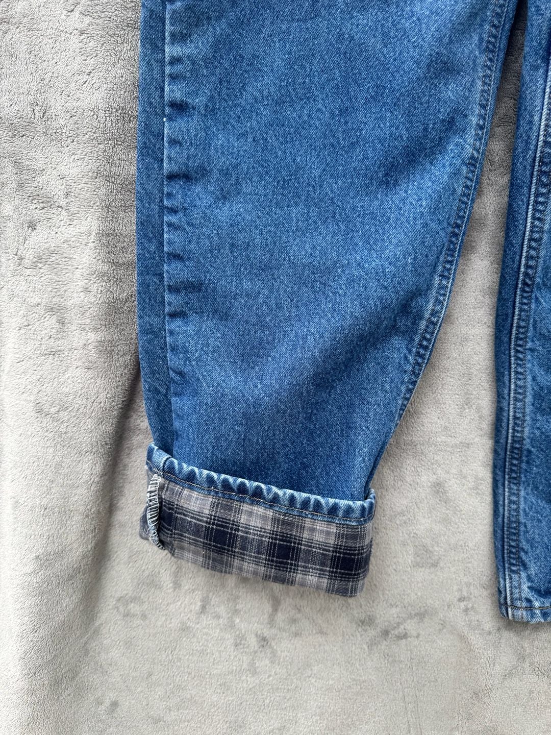 Carhartt B172 DST Flannel Lined Relaxed Fit Denim Jeans 29x32 5