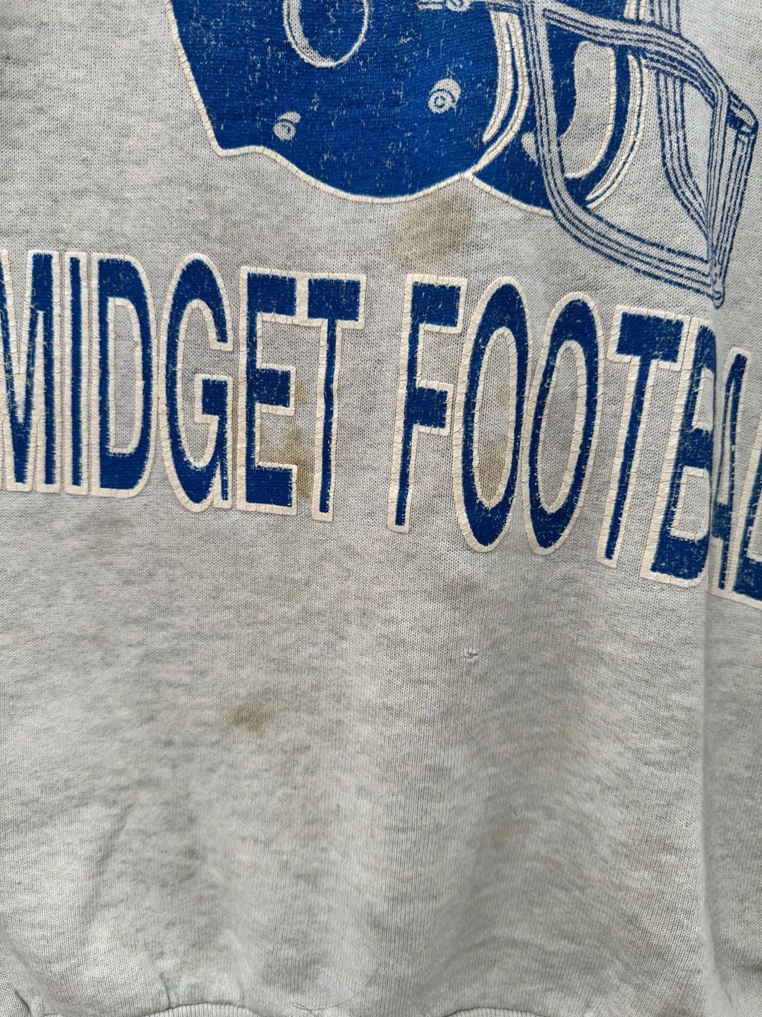 Vintage 80s Minersville Midget Football Graphic Sweatshirt 5