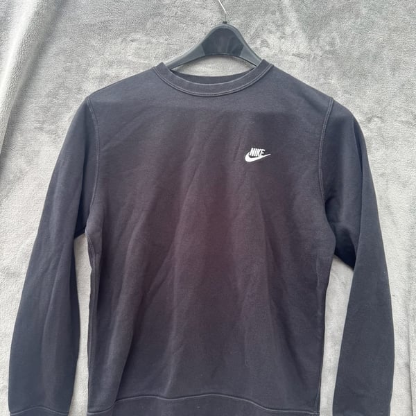 Nike Sportsman Club Fleece Crewneck Sweatshirt Black