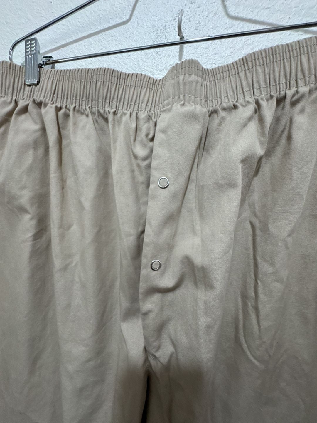 Better Touch Apparel Department of Veterans Affairs San Diego Logo Elastic Waist Snap Front Pants Size XL 4