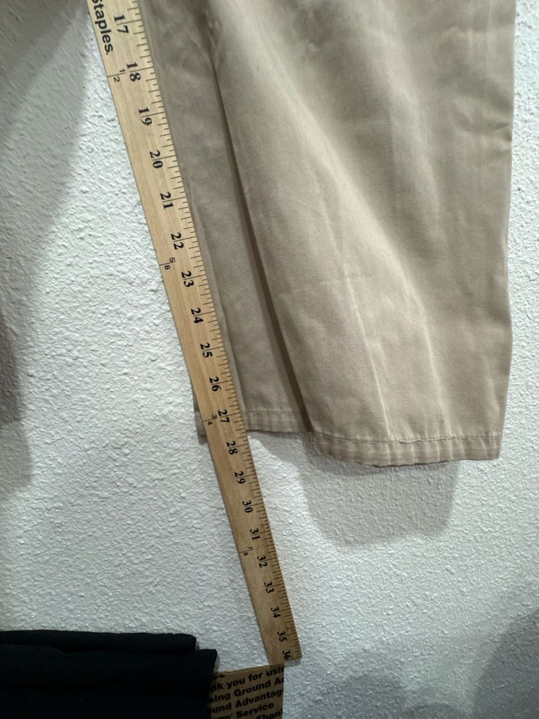 Better Touch Apparel Department of Veterans Affairs San Diego Logo Elastic Waist Snap Front Pants Size XL 10