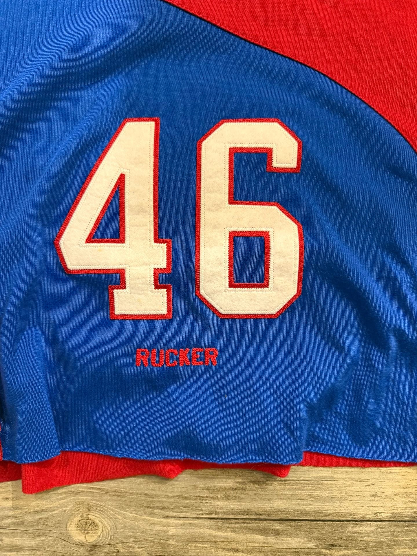 Vintage Stall & Dean RUCKER Park #46 Cropped Basketball Jersey Shirt 4