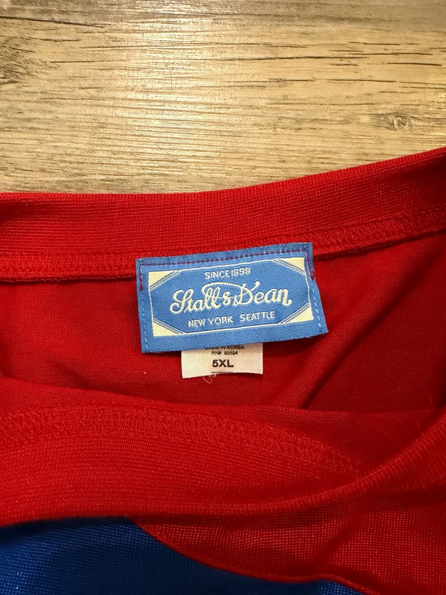 Vintage Stall & Dean RUCKER Park #46 Cropped Basketball Jersey Shirt 5