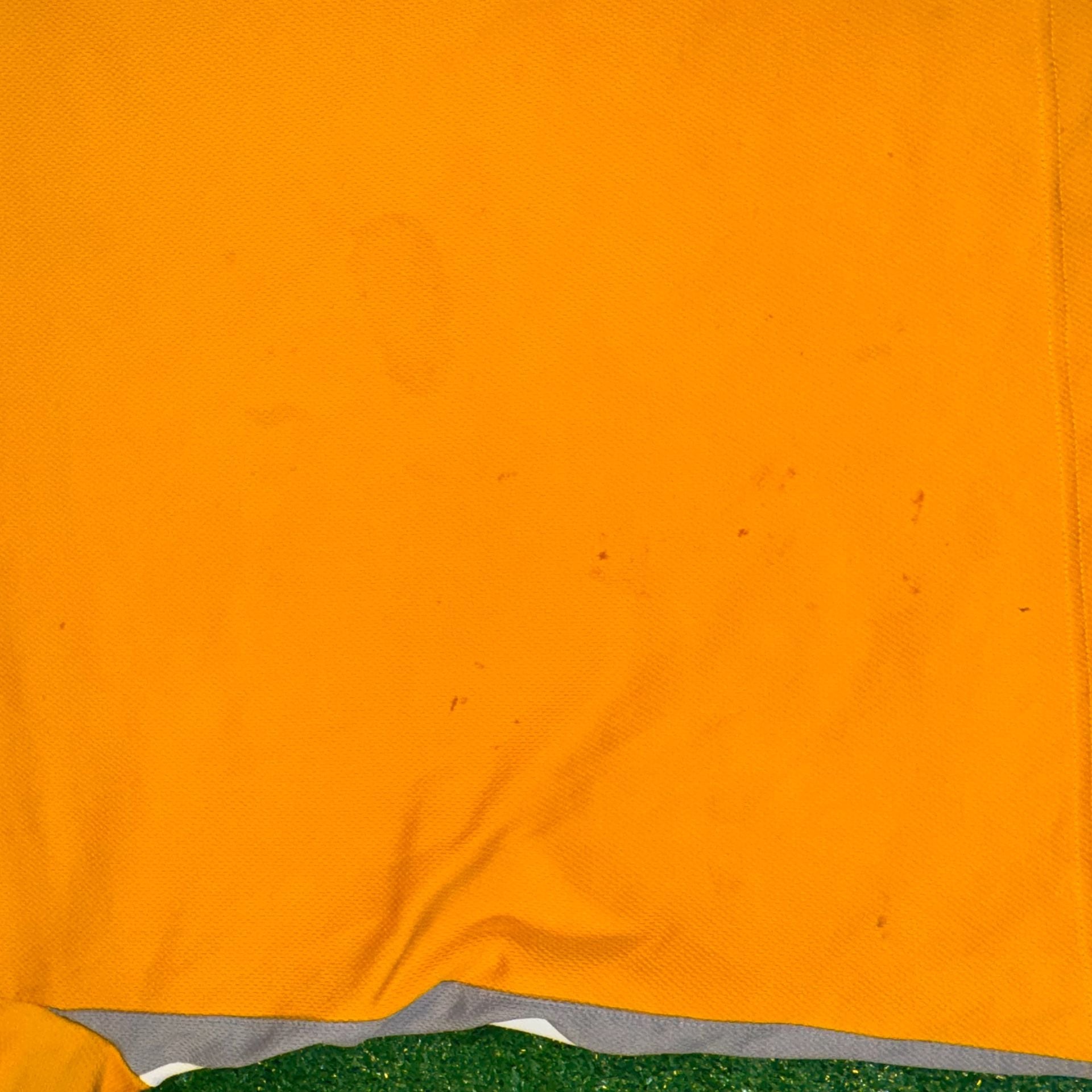 Vintage Y2K Nike Silver Tab Athletic Shirt Yellow Crewneck T-Shirt Men's XL 9