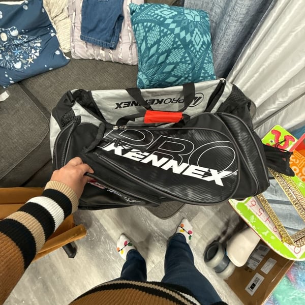 ProKennex Kinetic Double Thermo Tennis Racquet Duffel Bag