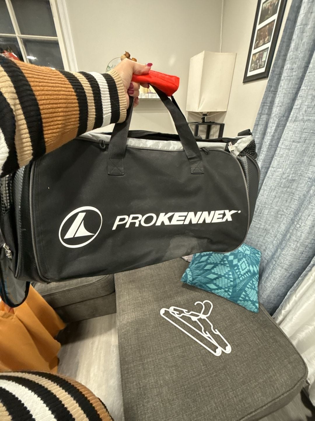 ProKennex Kinetic Double Thermo Tennis Racquet Duffel Bag 3