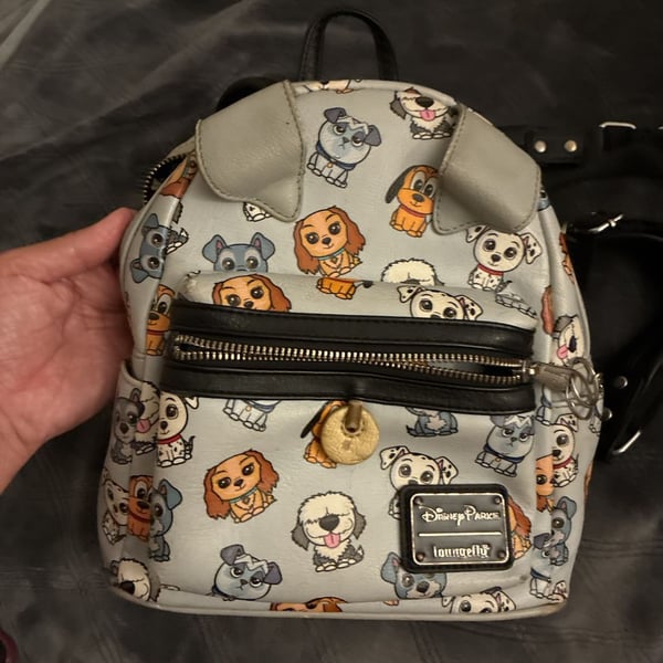 Disney Parks x Loungefly Disney Dogs Puppies Mini Backpack