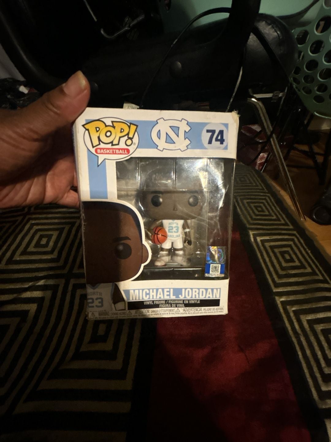 Funko Pop! Basketball #74 Michael Jordan UNC Away Jersey 2