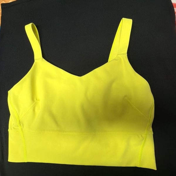 Lululemon Align Tank Top Electric Lemon Size 12
