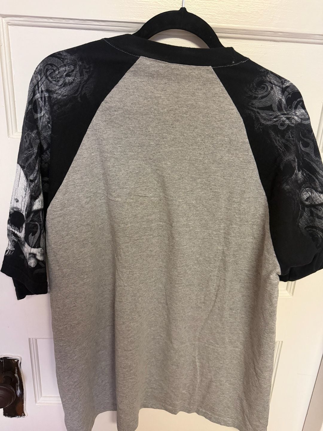 Everyday Life Voodoo On The Bayou 2014 New Orleans Raglan T-Shirt with Skull Sleeves 7
