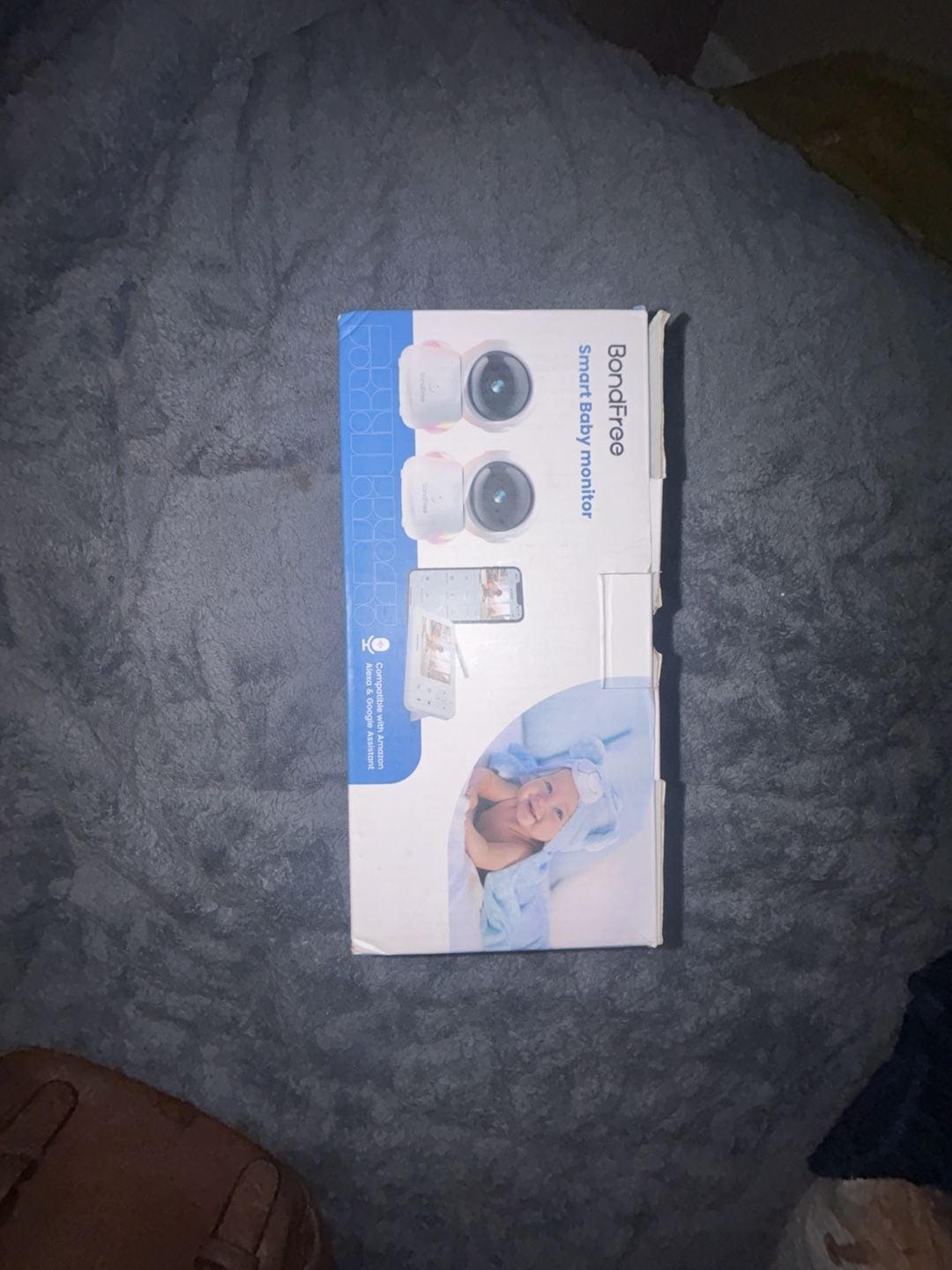 BondFree Smart Baby Monitor with Dual Cameras and 5-Inch Wireless Display 3