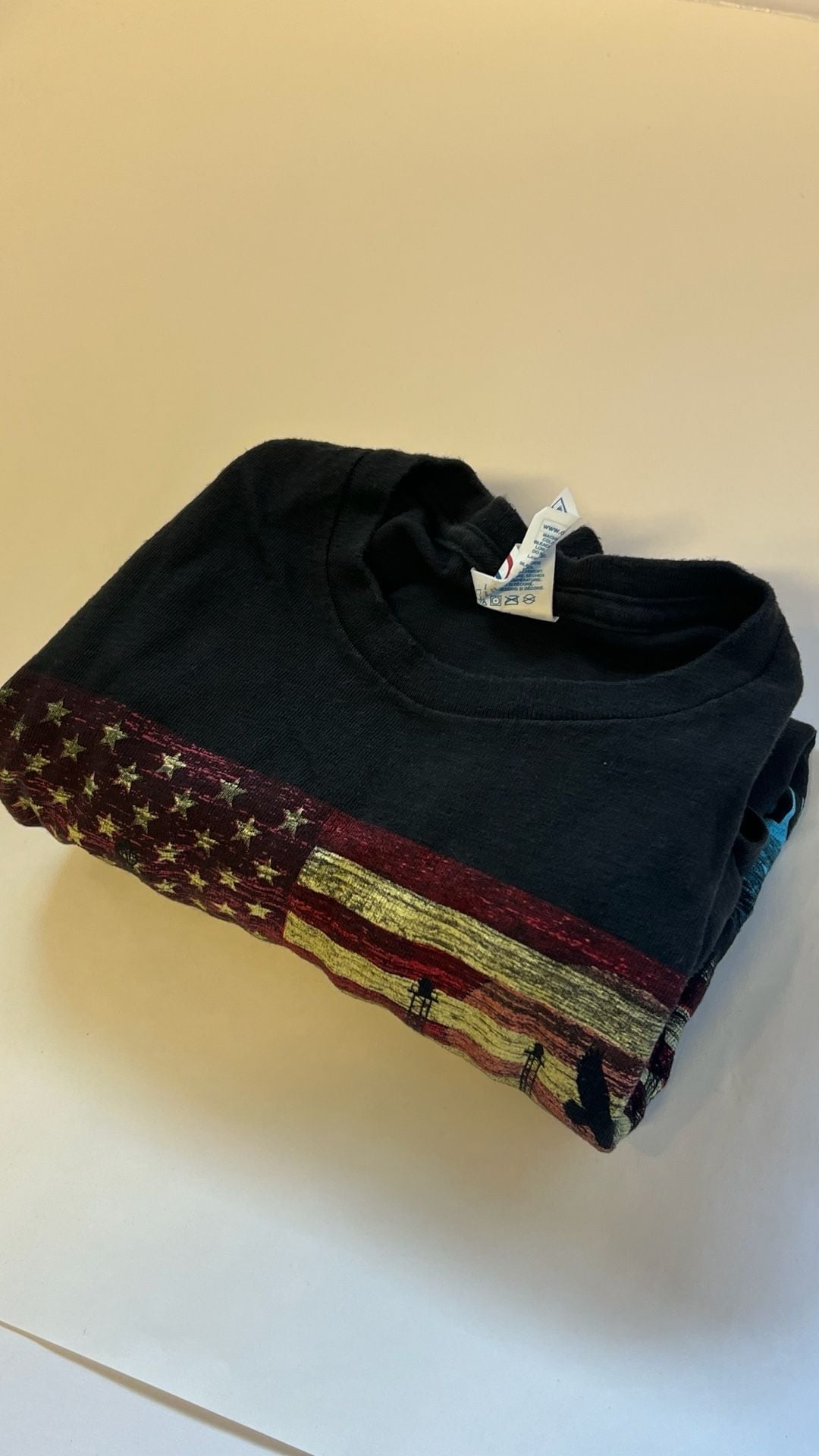 Silverwood Theme Park American Flag Roller Coaster Long Sleeve T-Shirt 10
