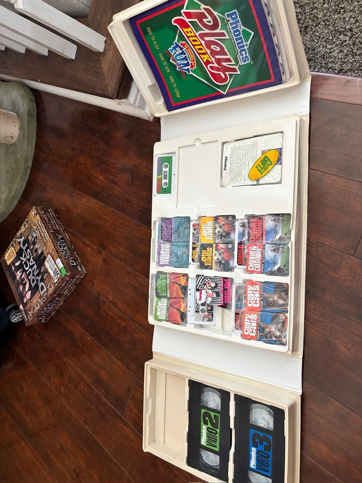 Vintage 90s The Phonics Game Better Reading Educational Set with VHS and Tapes 1