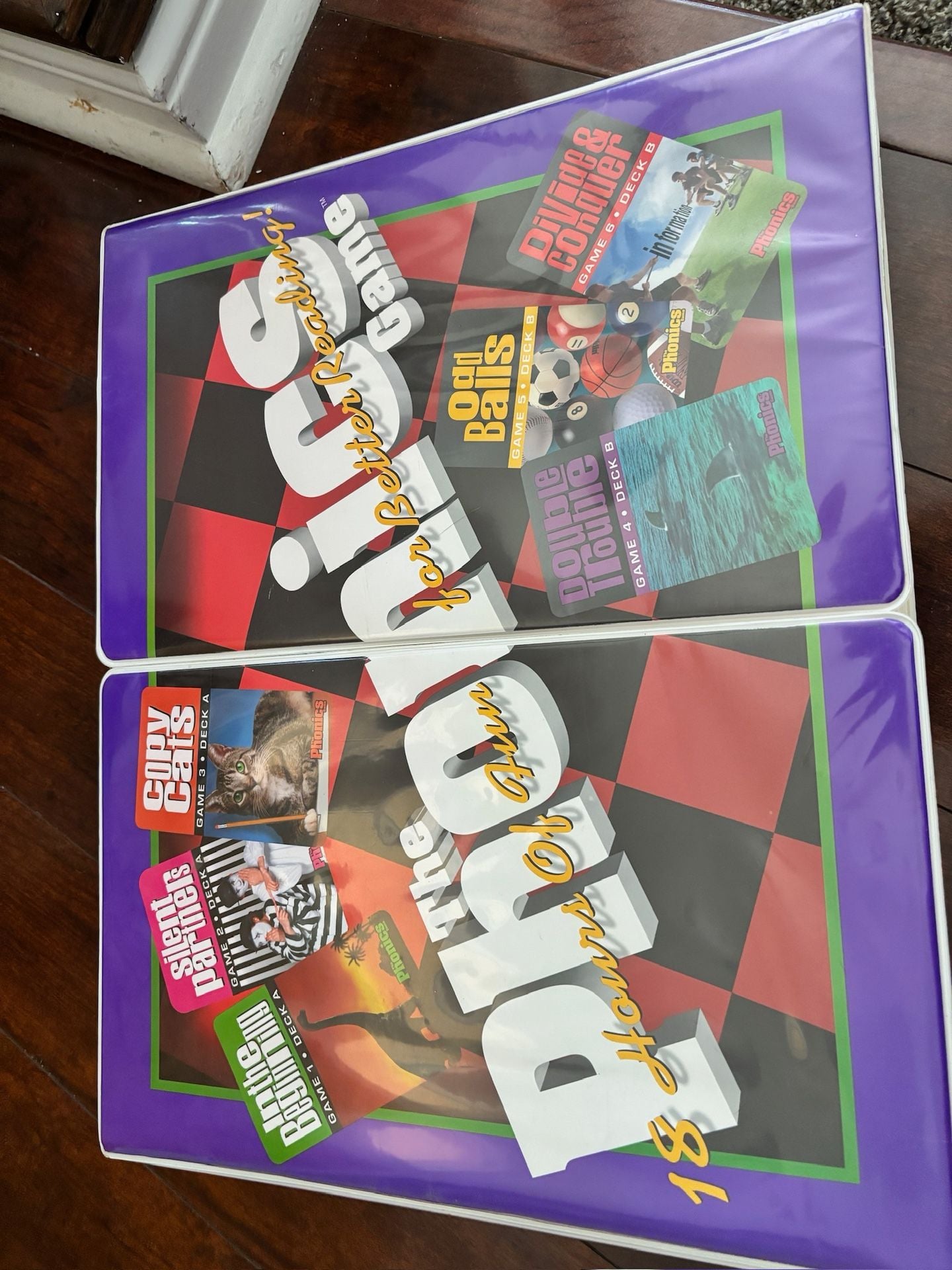 Vintage 90s The Phonics Game Better Reading Educational Set with VHS and Tapes 2