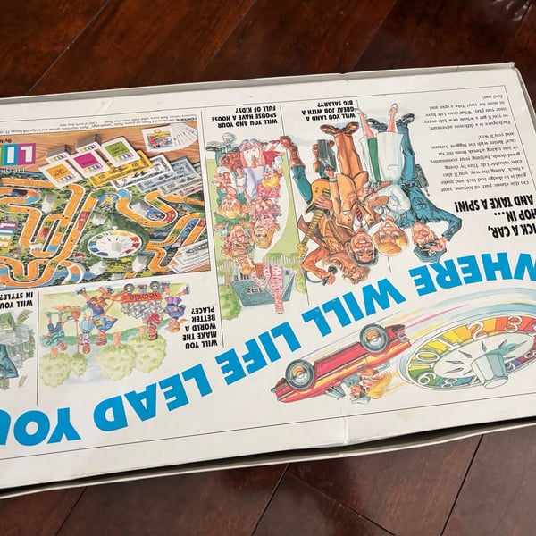 Vintage 1991 The Game of Life Board Game MB Milton Bradley Edition