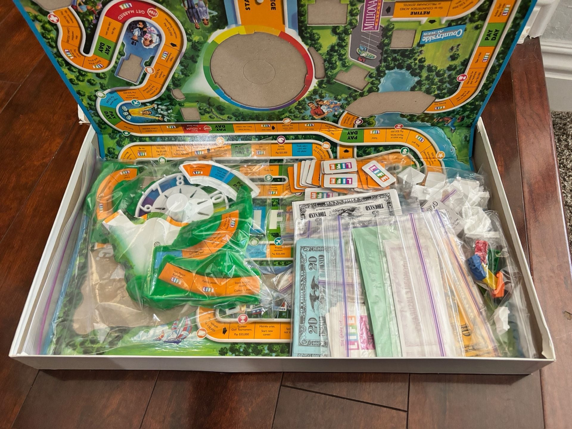 Vintage 1991 The Game of Life Board Game MB Milton Bradley Edition 2