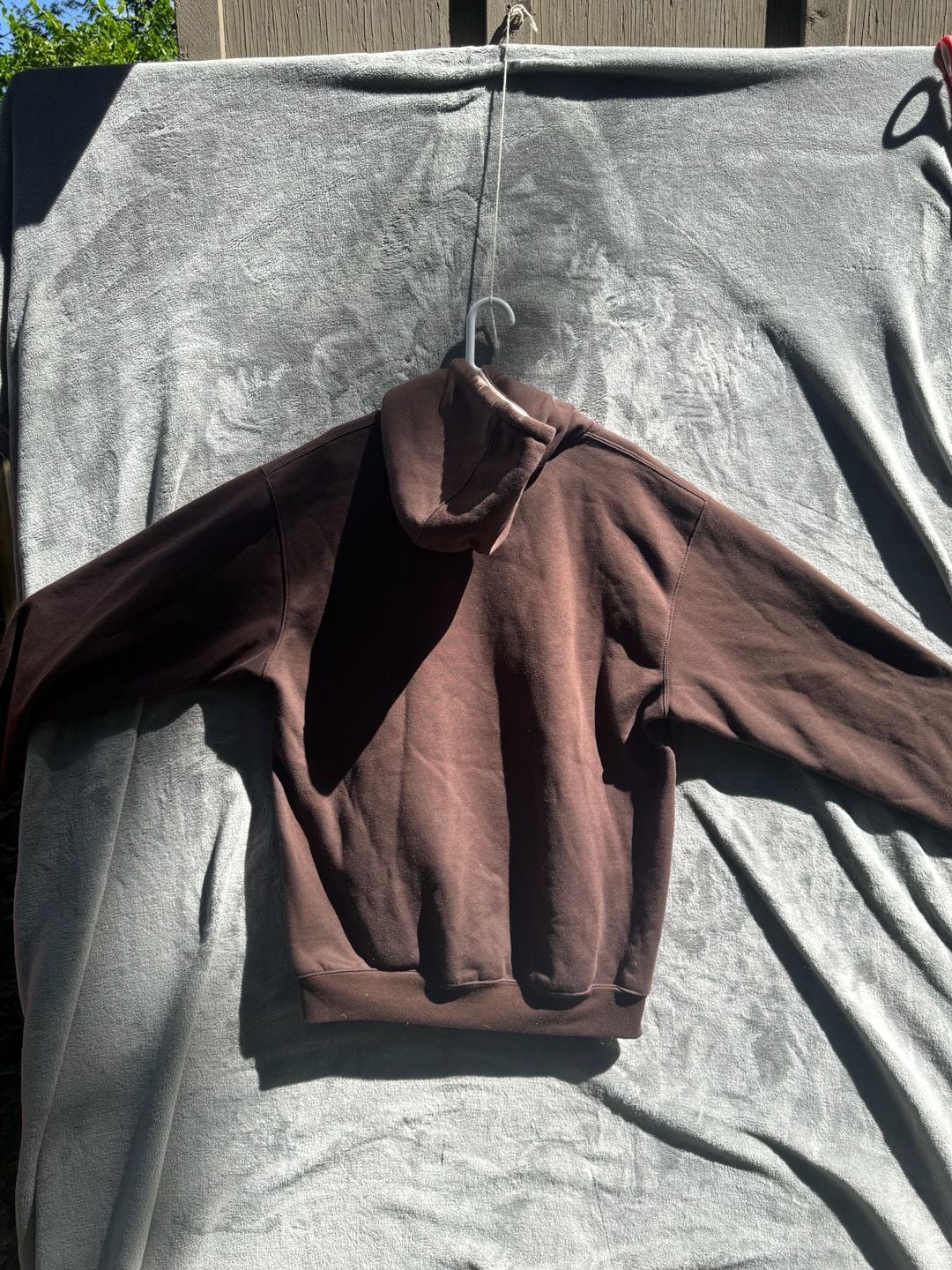 Kenpo Sturgis Motorcycle Rally Embroidered Brown Hoodie XXL 4