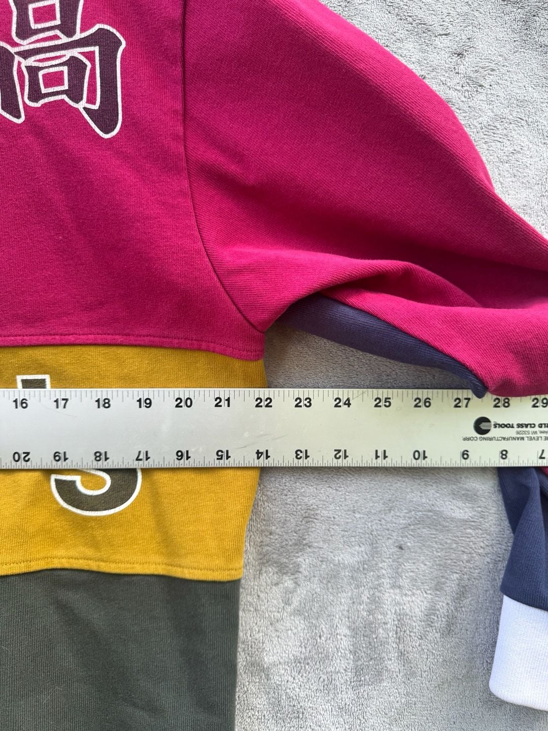 Supreme SS20 7's Colorblock Rugby Shirt 7