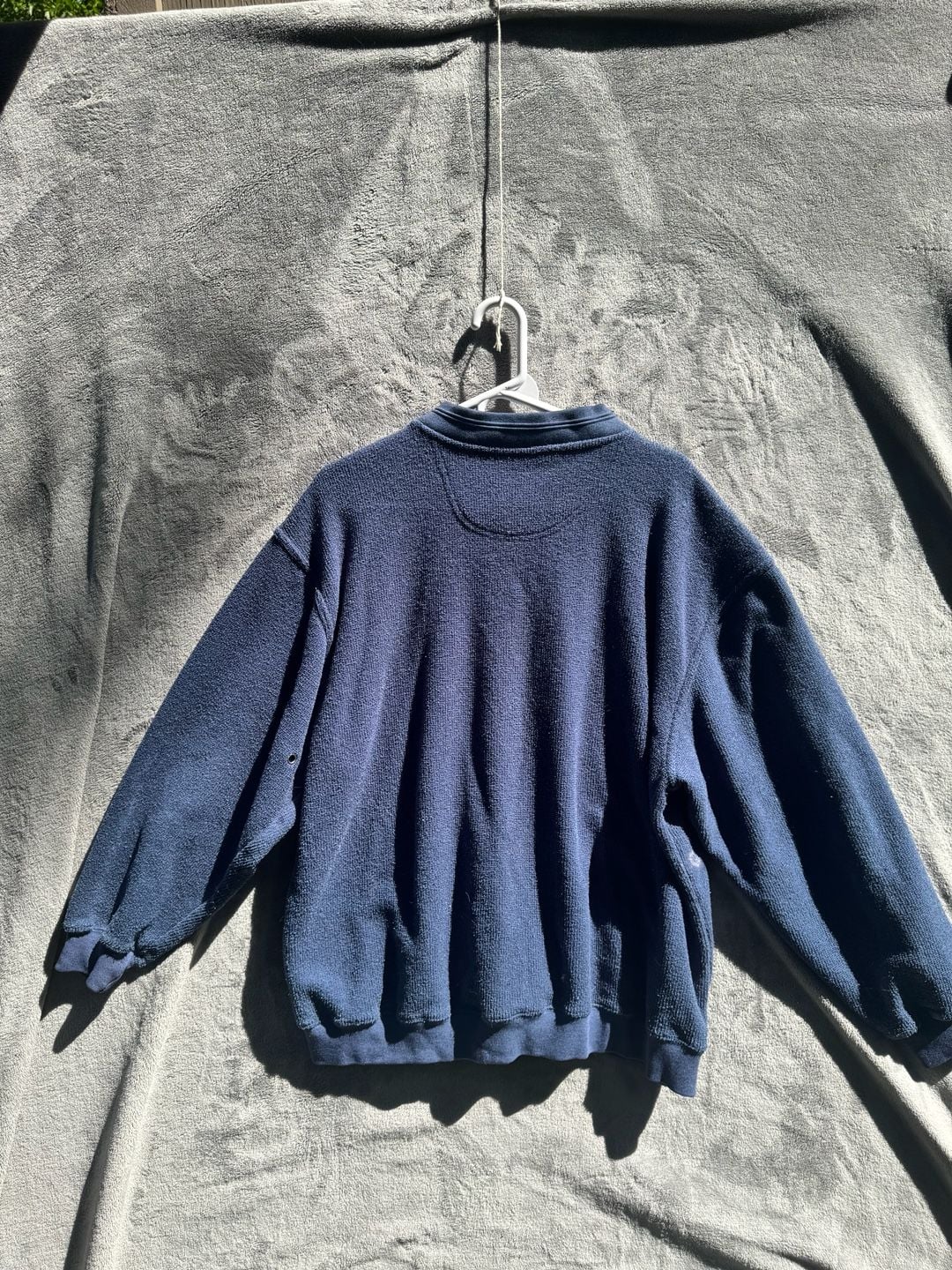 Vintage 90s Lee Sport Denver Broncos Terry Cloth Pullover Sweatshirt 4