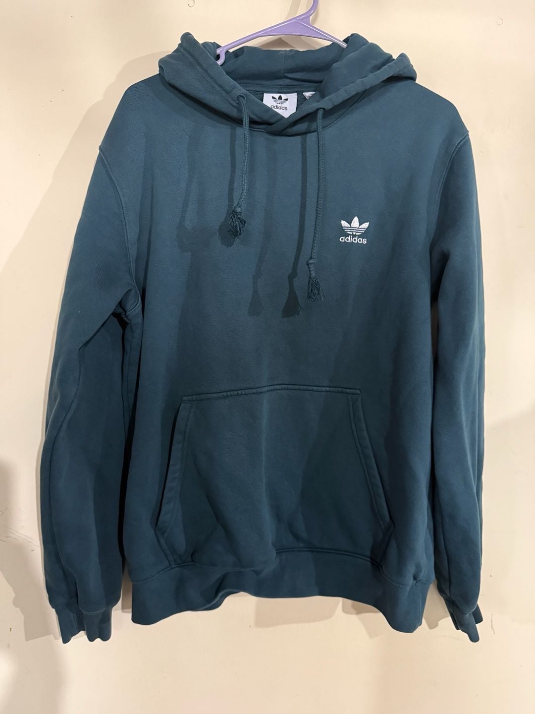 adidas Originals Trefoil Essentials Hoodie in Arctic Night 2
