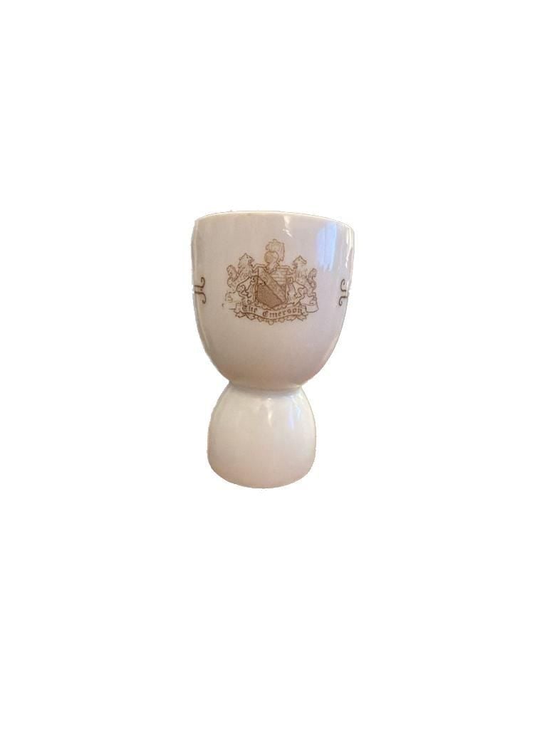 Vintage Rosenthal The Emerson Hotel Crested Double Egg Cup 1