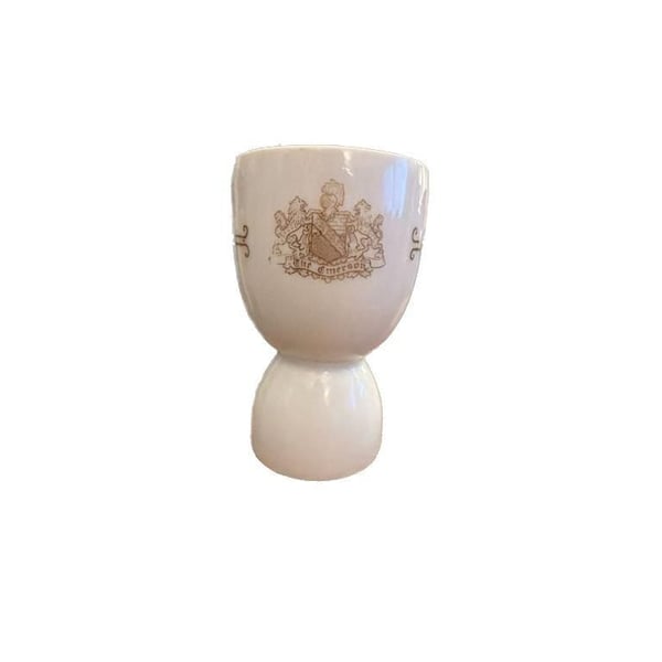 Vintage Rosenthal The Emerson Hotel Crested Double Egg Cup