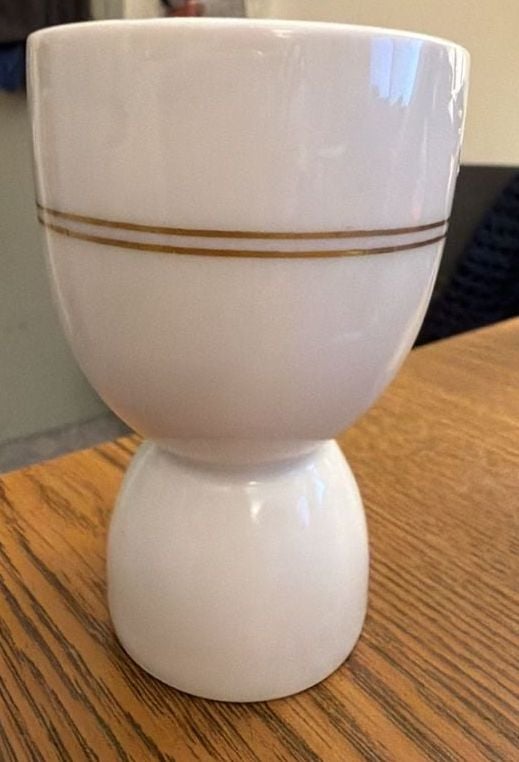 Vintage Rosenthal The Emerson Hotel Crested Double Egg Cup 3