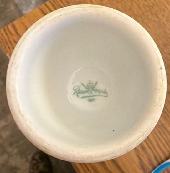 Vintage Rosenthal The Emerson Hotel Crested Double Egg Cup 5