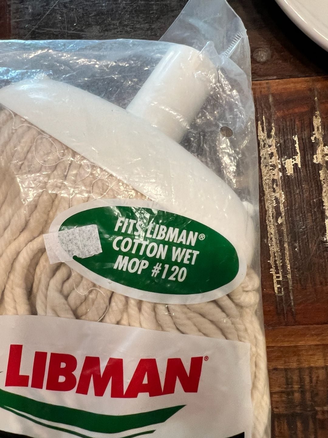 Libman #111 Cotton Wet Mop Head Refill for #120 Cotton Wet Mop 1