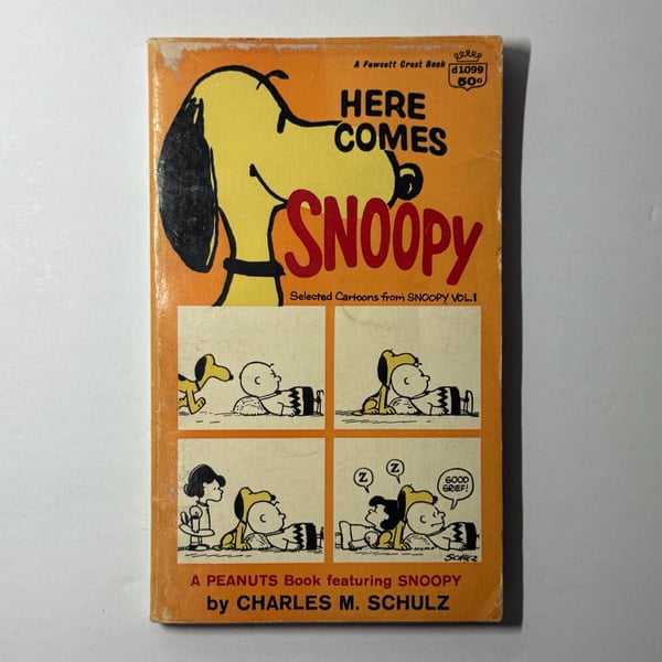 Here Comes Snoopy Selected Cartoons Vol. 1 Paperback by Charles M. Schulz