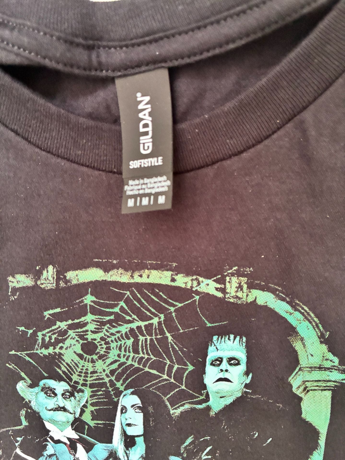 Gildan The Munsters Vintage Style Graphic T-Shirt Size Medium 3