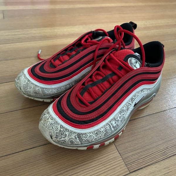 Nike Air Max 97 Jayson Tatum St. Louis Roots Deuce size 7Y wmns 8.5 