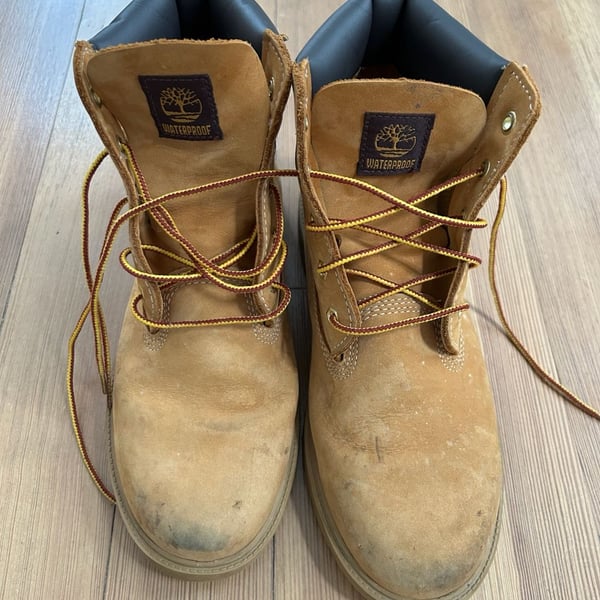 Timberland 6-Inch Premium Waterproof Boots Wheat Nubuck Style 10960