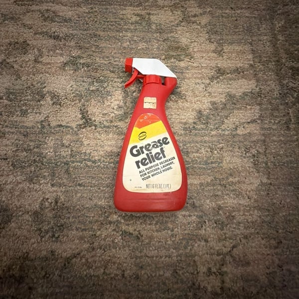 Vintage Texize Grease Relief All Purpose Degreaser Spray Bottle 16oz