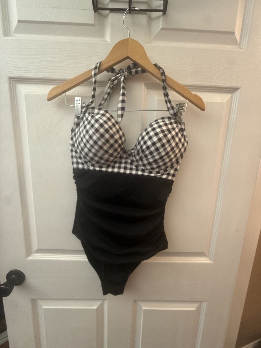 Gingham Block Sweetheart Ultimate Beauty One-Piece 1