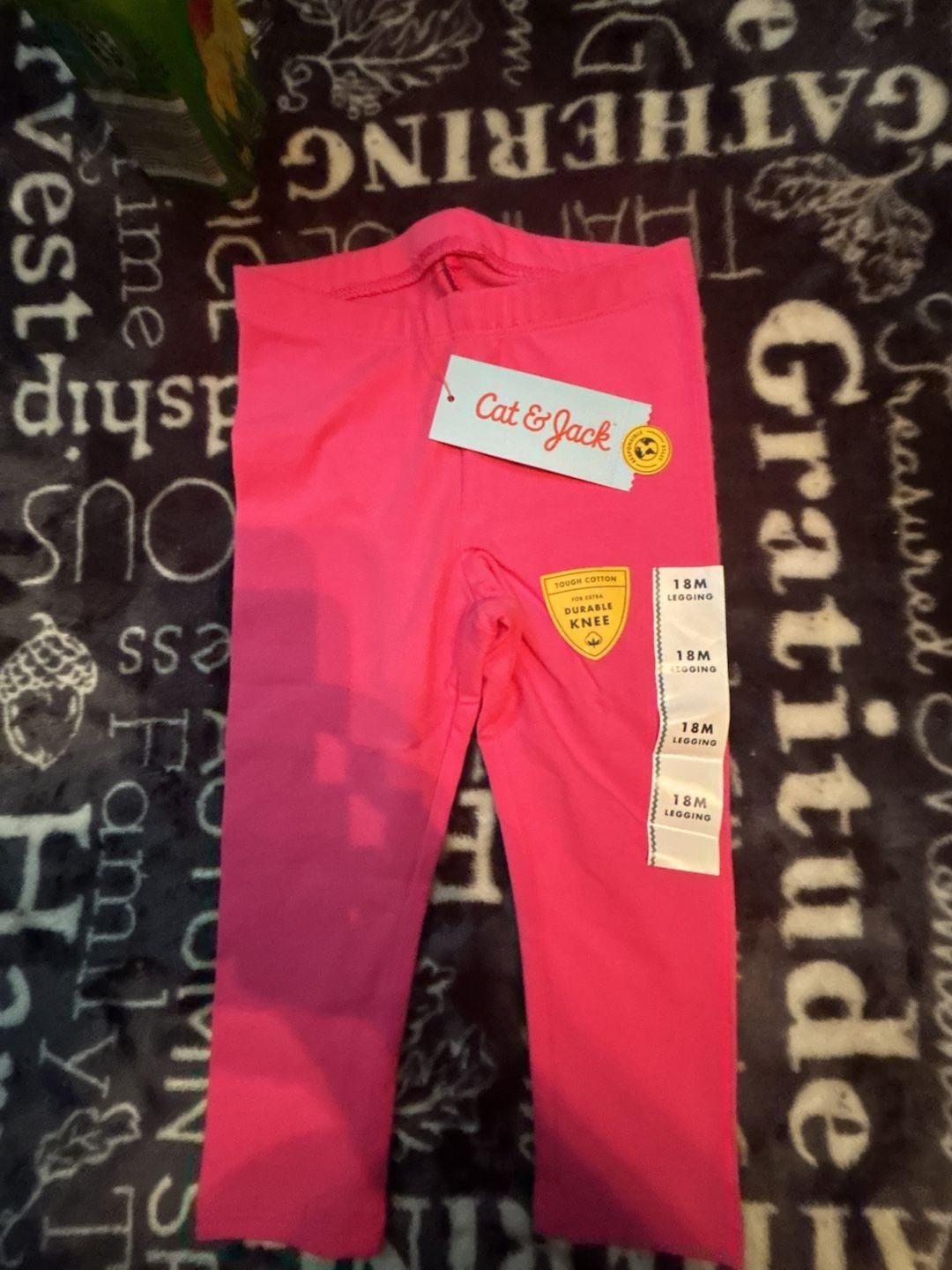 Cat & Jack toddler girls' Leggings, choose size and color from drop menu 2