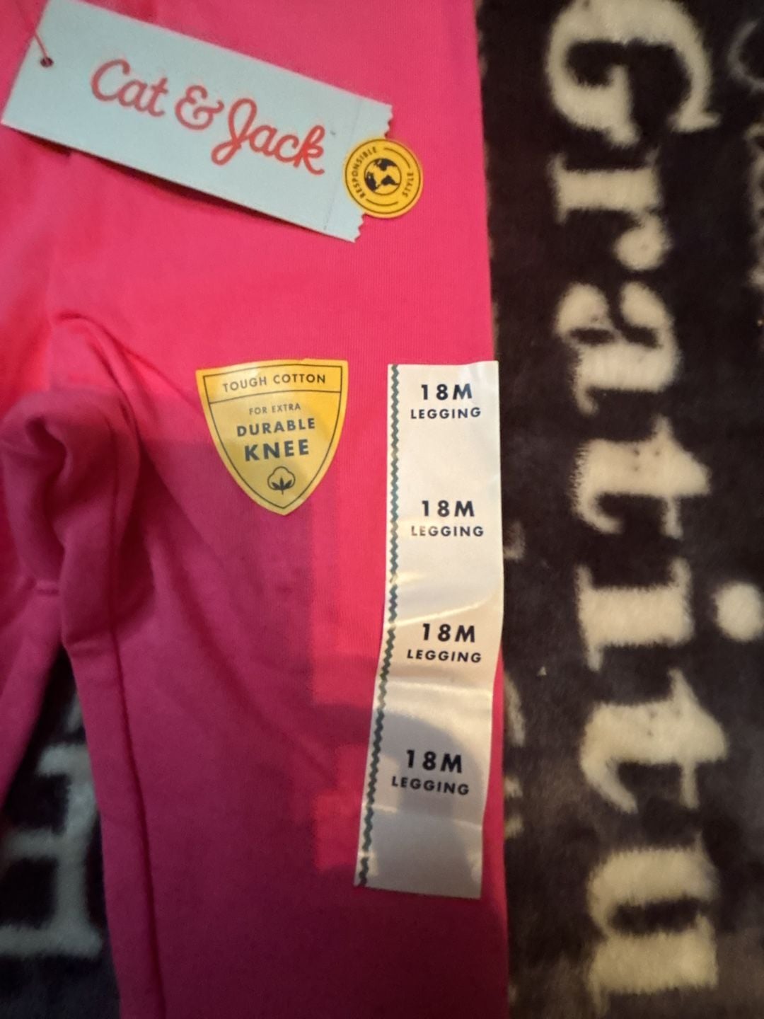 Cat & Jack toddler girls' Leggings, choose size and color from drop menu 3