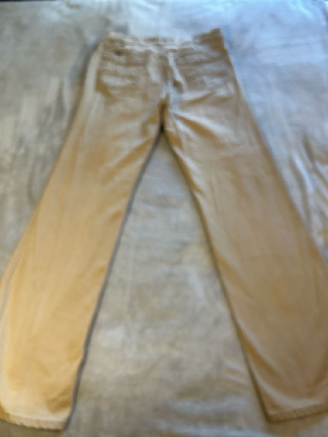 Vintage Levi's White Tab Khaki Cotton Duck Canvas Pants with Corduroy Pocket 11